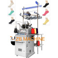 Einzylinder 3,5 Zoll automatische Socke Strickmaschine